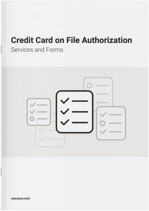 Credit Card on File Authorization Form