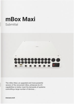 mBox Maxi Submittal