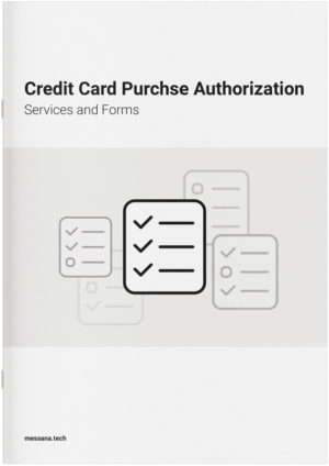 Credit Card Purchse Authorization Form