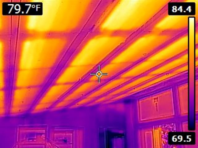 Ray Magic Radiant Ceiling in Heating