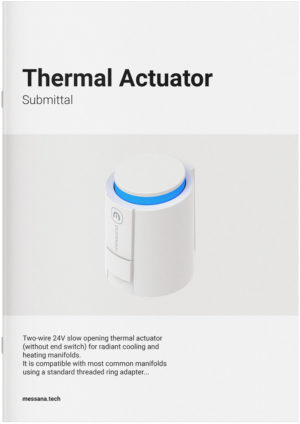 Thermal Actuator Submittal
