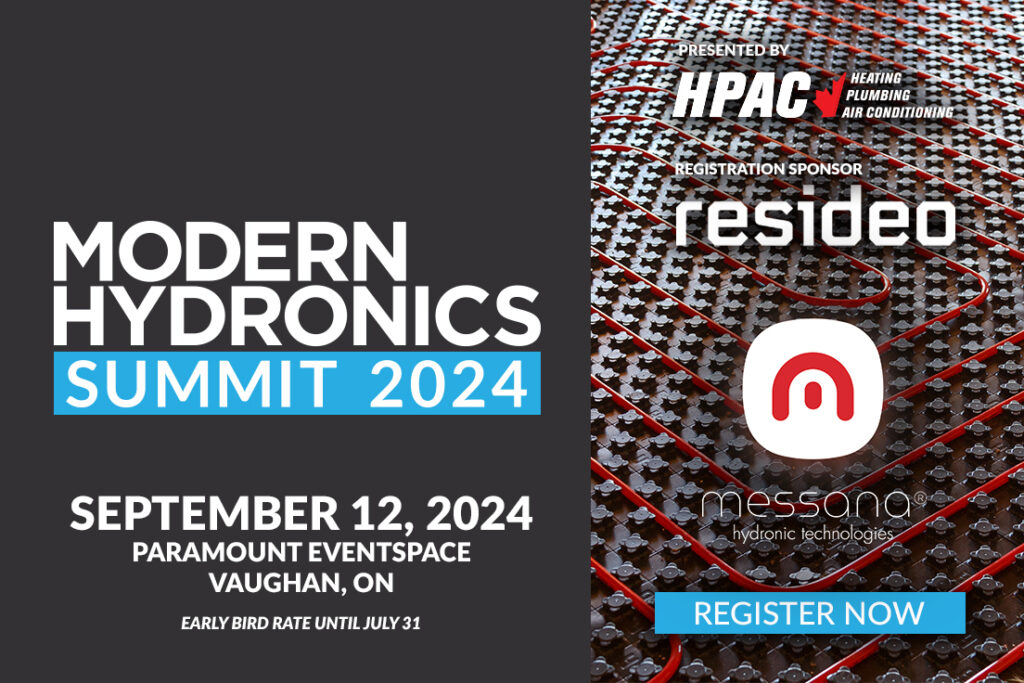 Modern Hydronics Summit 2024 Graphic